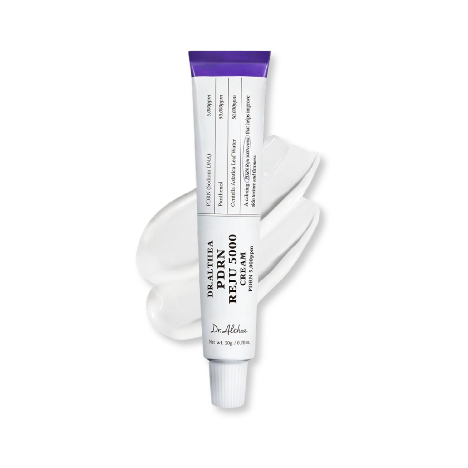 Tube of Dr. althea Reju 5000 Cream with a white background