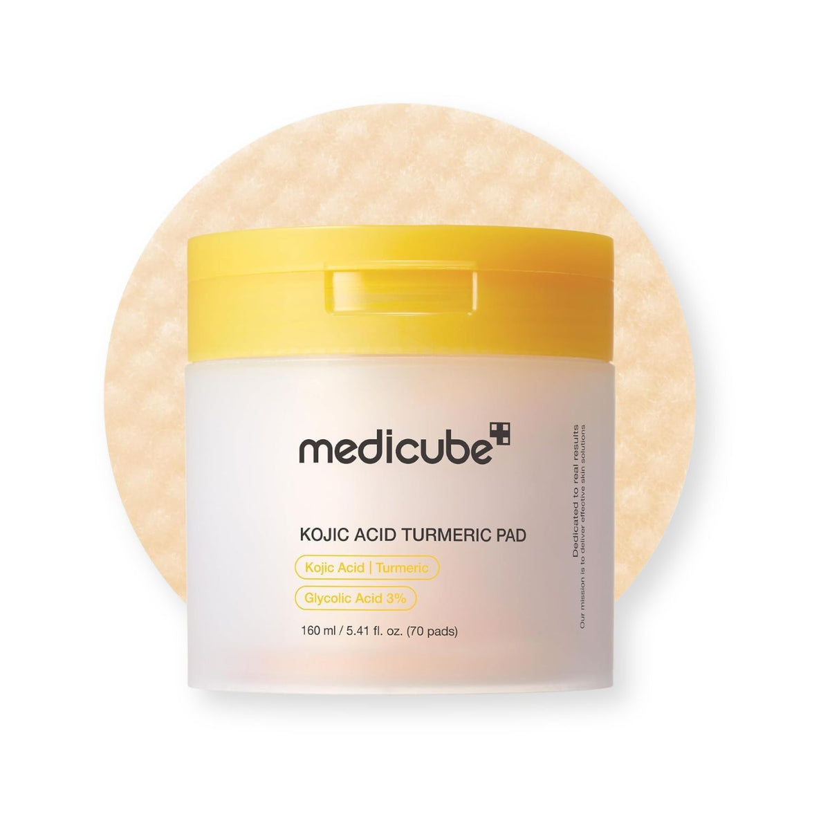 Medicube Kojic Acid Turmeric Toner Pad