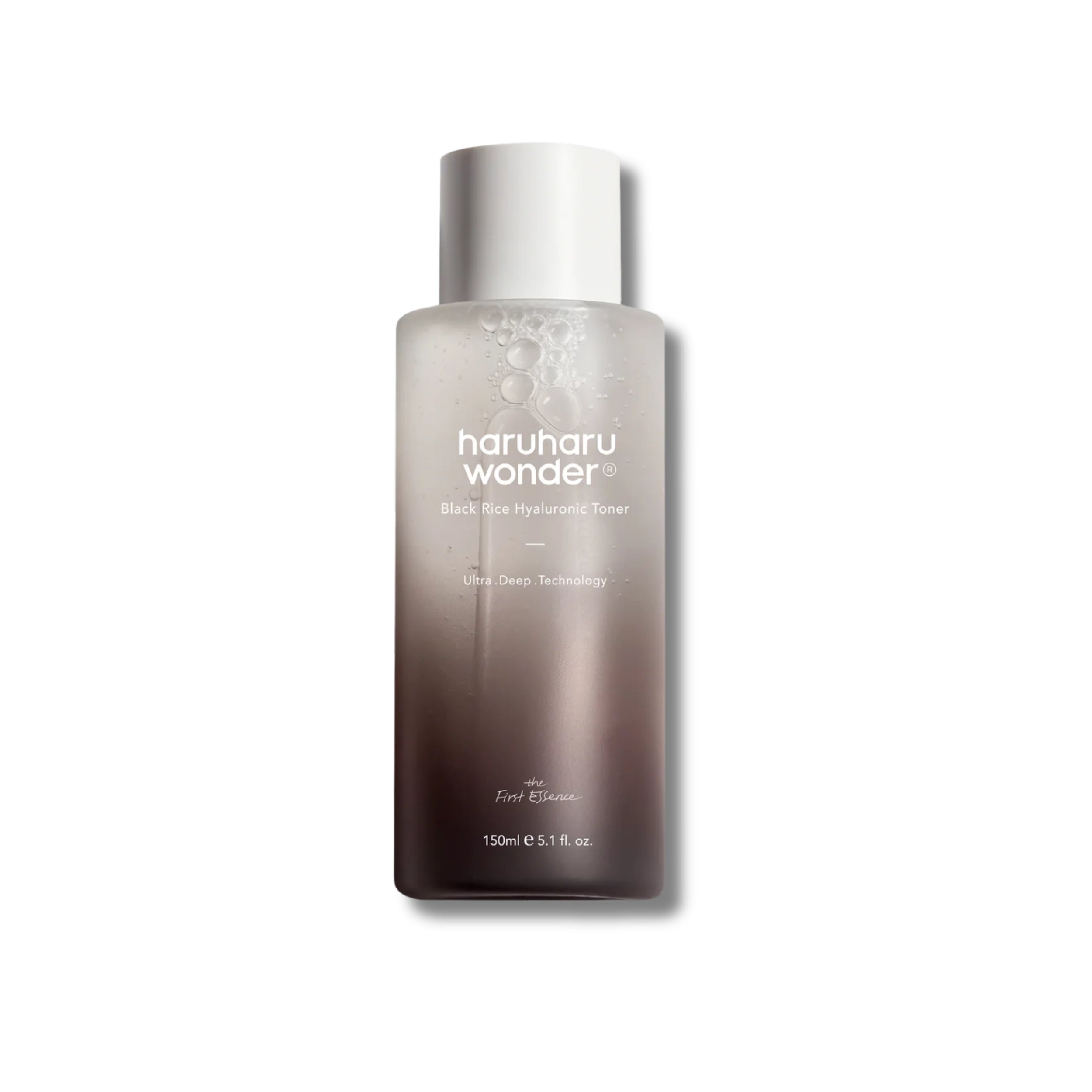 Haruharu Wonder skincare bottle on a white background