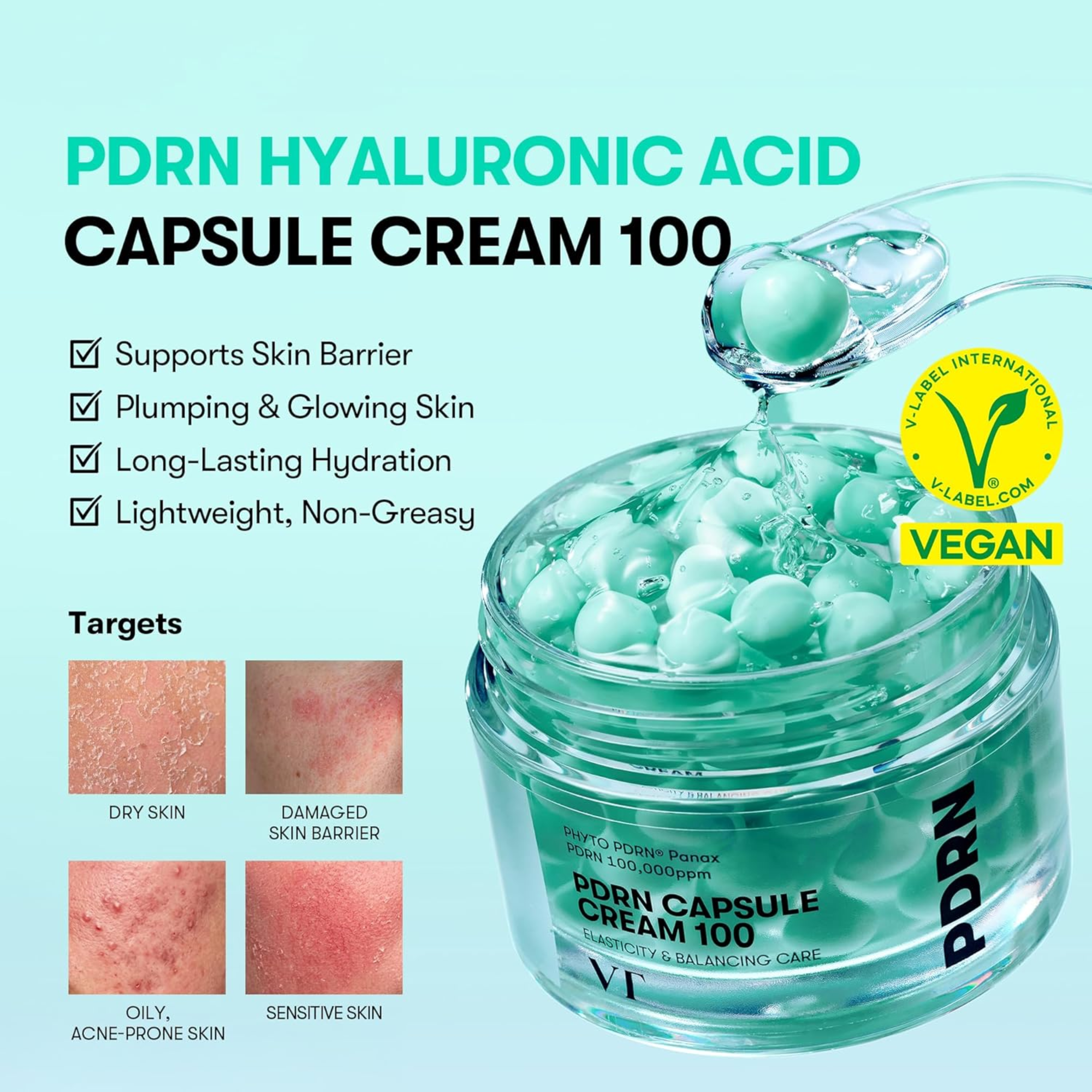 VT Cosmetics PDRN Kapselcreme 100