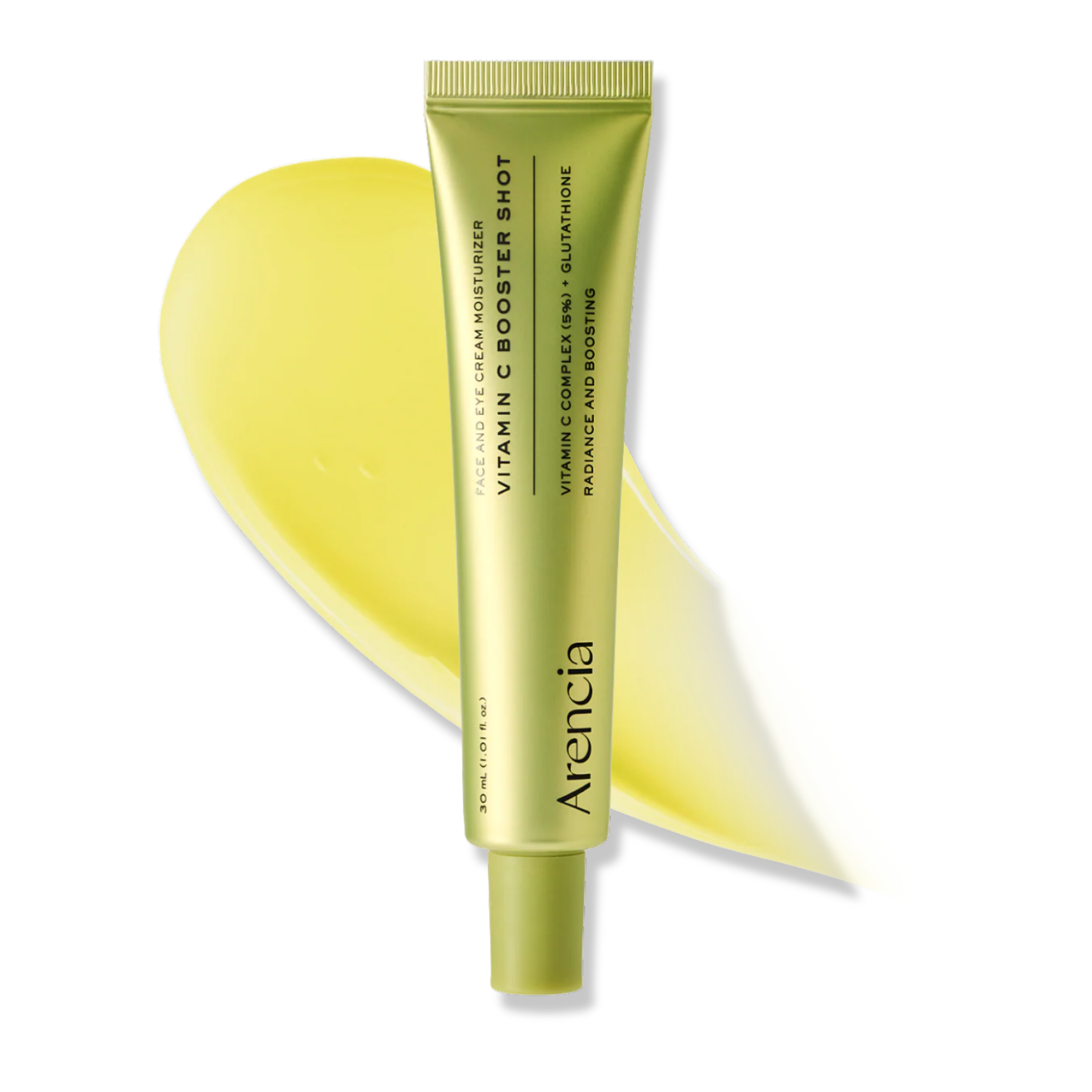 Vitamin C Booster Shot with Arancia branding on a white background