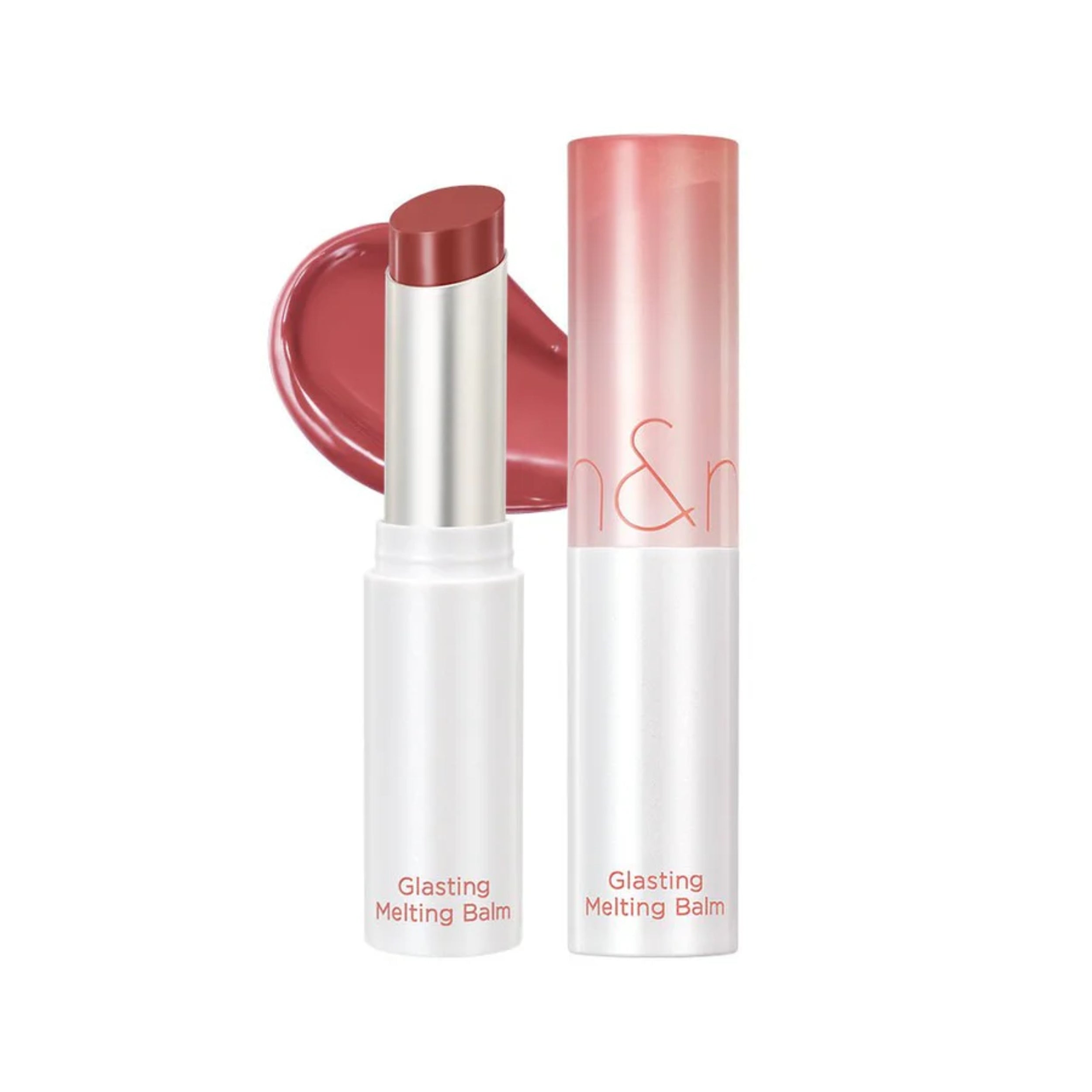 Glasting Melting Balm with open lid on a white background