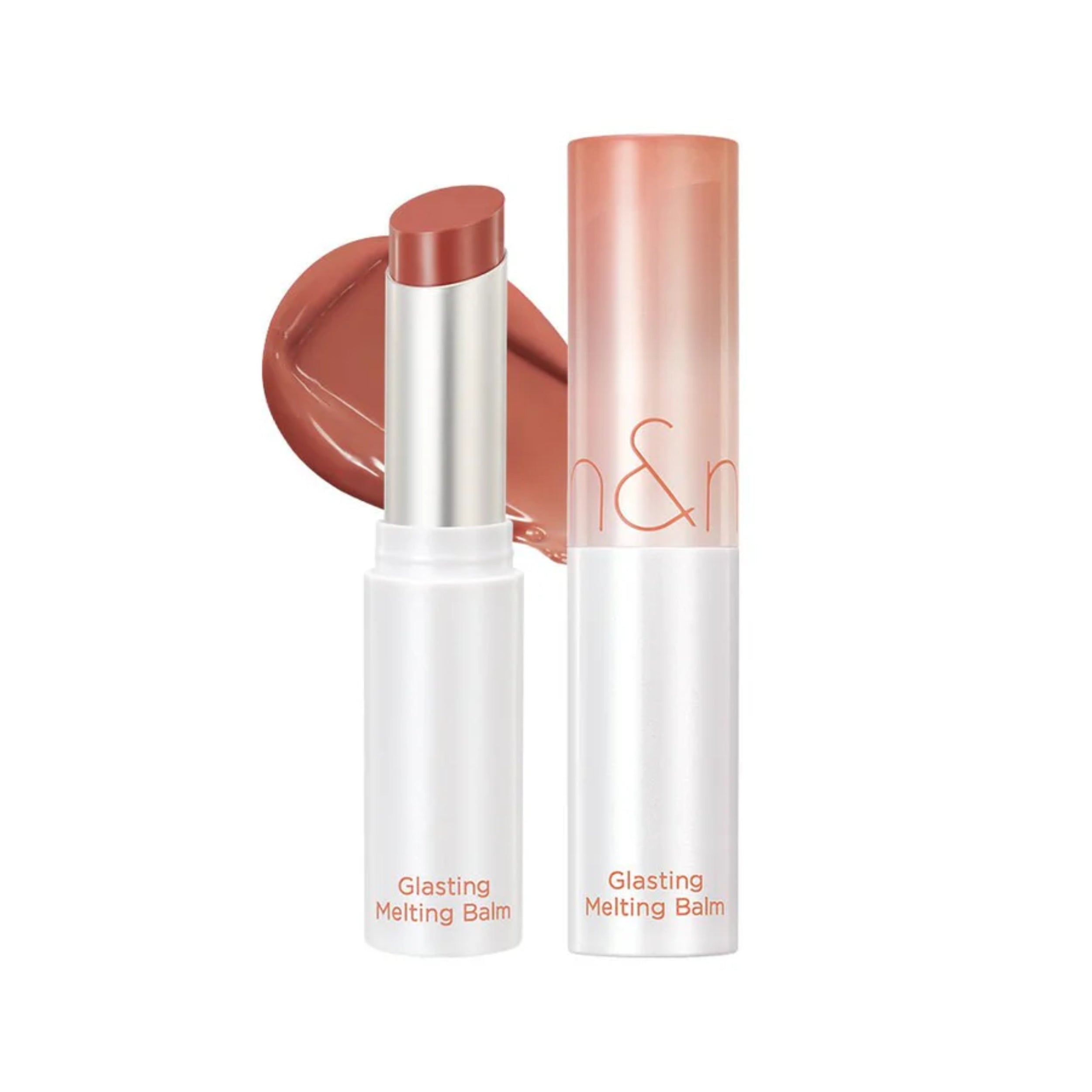 Glasting Melting Balm with open lid on a white background